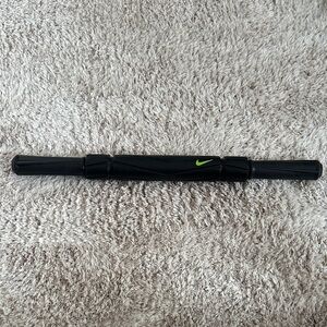Nike Black Muscle Roller with Green Logo